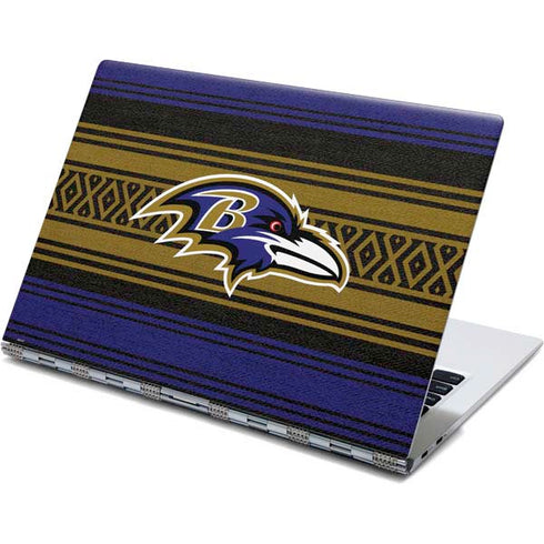NFL Baltimore Ravens Trailblazer Yoga 910 2-in-1 14in Touch-Screen Skin