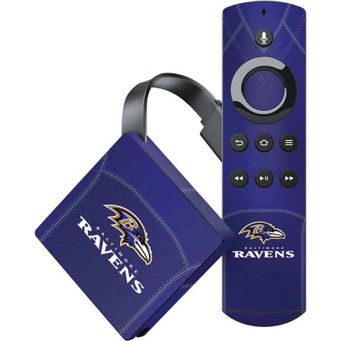 NFL Baltimore Ravens Team Jersey Amazon Fire TV Skin