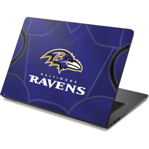NFL Baltimore Ravens Team Jersey Dell Chromebook Skin