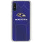NFL Baltimore Ravens Team Jersey Galaxy A10e Clear Case