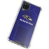 NFL Baltimore Ravens Team Jersey Galaxy A12 Clear Case