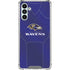 NFL Baltimore Ravens Team Jersey Galaxy A13 5G Clear Case