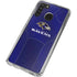 NFL Baltimore Ravens Team Jersey Galaxy A21 Clear Case