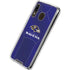 NFL Baltimore Ravens Team Jersey Galaxy A30 Clear Case
