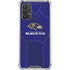 NFL Baltimore Ravens Team Jersey Galaxy A32 5G Clear Case