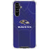 NFL Baltimore Ravens Team Jersey Galaxy A54 5G Clear Case