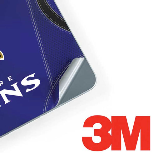 NFL Baltimore Ravens Team Jersey Galaxy Book 12in Skin