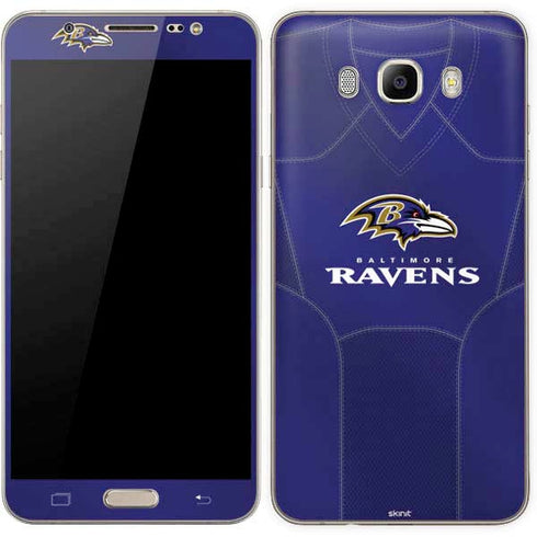 NFL Baltimore Ravens Team Jersey Galaxy J7 Skin