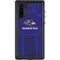 NFL Baltimore Ravens Team Jersey Galaxy Note 10 Waterproof Case