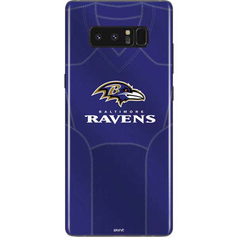 NFL Baltimore Ravens Team Jersey Galaxy Note 8 Skin
