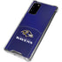 NFL Baltimore Ravens Team Jersey Galaxy Note20 5G Clear Case