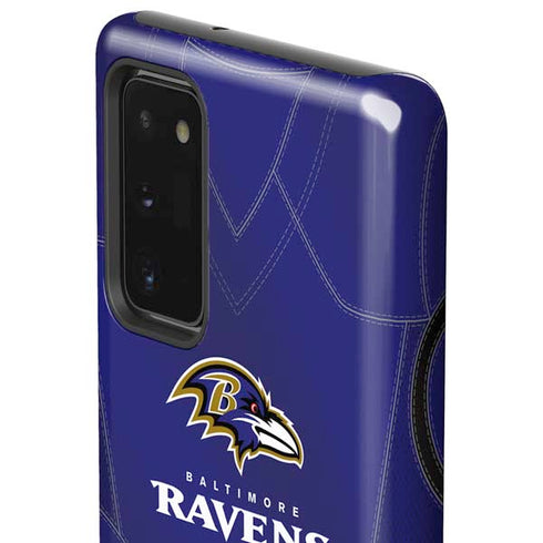 NFL Baltimore Ravens Team Jersey Galaxy Note20 5G Pro Case