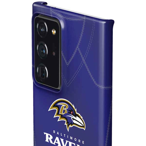 NFL Baltimore Ravens Team Jersey Galaxy Note20 Ultra 5G Lite Case