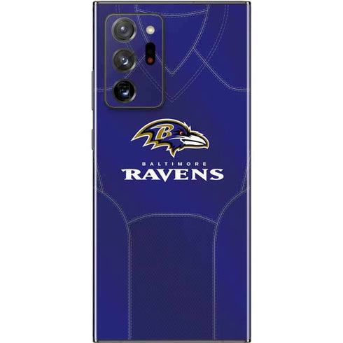 NFL Baltimore Ravens Team Jersey Galaxy Note20 Ultra 5G Skin