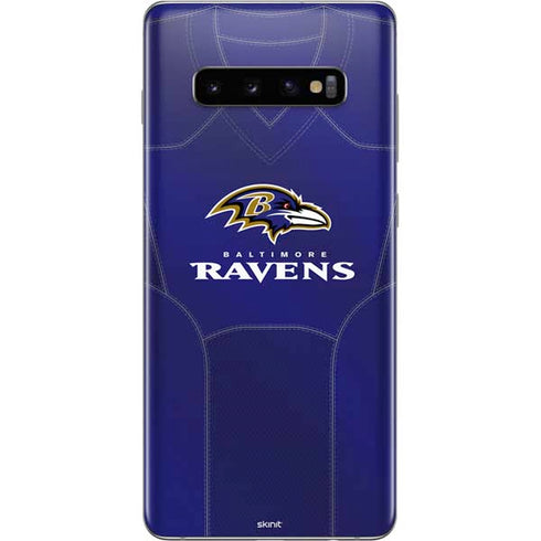 NFL Baltimore Ravens Team Jersey Galaxy S10 Plus Skin