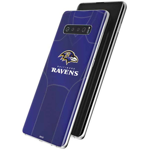 NFL Baltimore Ravens Team Jersey Galaxy S10 Skin