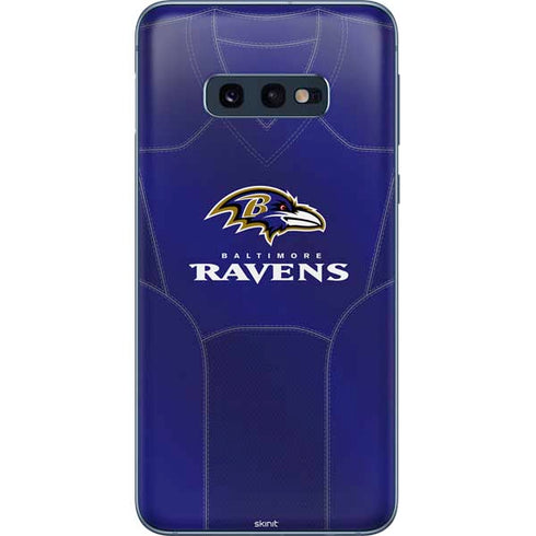 NFL Baltimore Ravens Team Jersey Galaxy S10e Skin