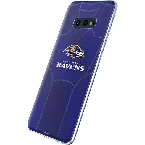 NFL Baltimore Ravens Team Jersey Galaxy S10e Skin