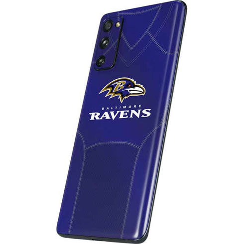 NFL Baltimore Ravens Team Jersey Galaxy S20 Fan Edition Skin