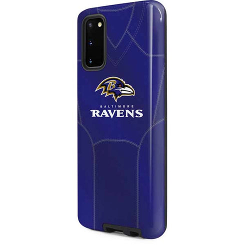 NFL Baltimore Ravens Team Jersey Galaxy S20 Pro Case