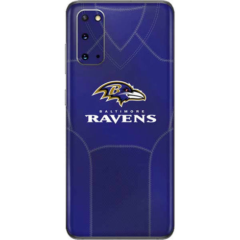 NFL Baltimore Ravens Team Jersey Galaxy S20 Skin