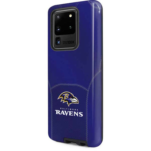 NFL Baltimore Ravens Team Jersey Galaxy S20 Ultra 5G Pro Case