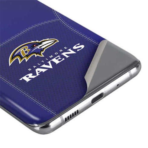 NFL Baltimore Ravens Team Jersey Galaxy S20 Ultra 5G Skin