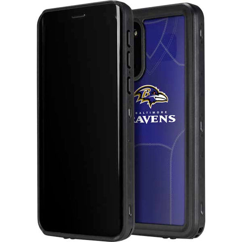 NFL Baltimore Ravens Team Jersey Galaxy S20 Waterproof Case