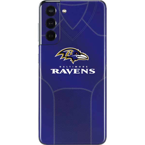 NFL Baltimore Ravens Team Jersey Galaxy S21 5G Skin