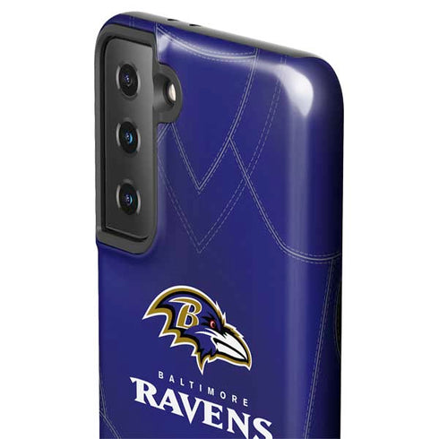 NFL Baltimore Ravens Team Jersey Galaxy S21 FE Pro Case
