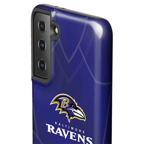 NFL Baltimore Ravens Team Jersey Galaxy S21 Plus 5G Pro Case