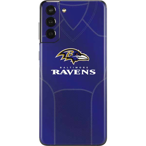 NFL Baltimore Ravens Team Jersey Galaxy S21 Plus 5G Skin