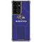 NFL Baltimore Ravens Team Jersey Galaxy S21 Ultra 5G Clear Case