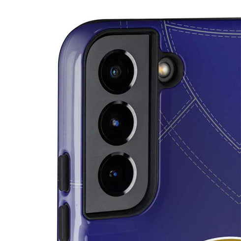 NFL Baltimore Ravens Team Jersey Galaxy S22 Plus Pro Case
