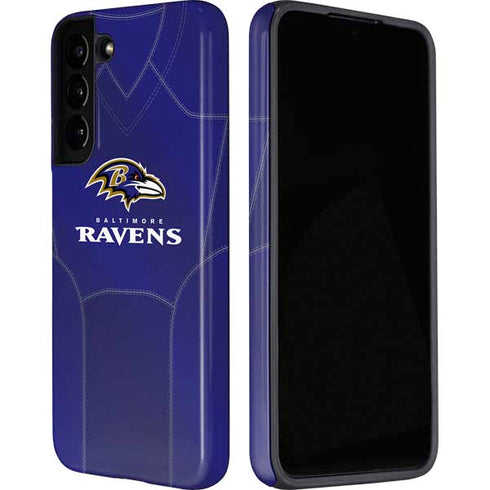 NFL Baltimore Ravens Team Jersey Galaxy S22 Plus Pro Case