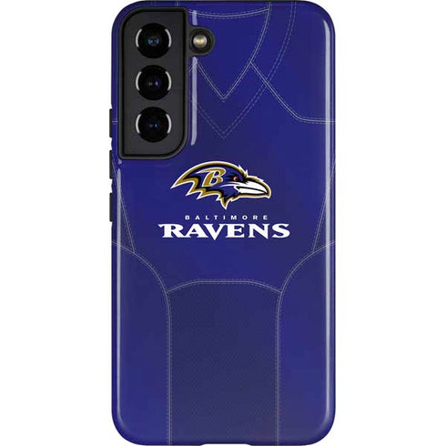 NFL Baltimore Ravens Team Jersey Galaxy S22 Pro Case