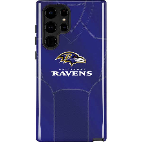 NFL Baltimore Ravens Team Jersey Galaxy S22 Ultra Pro Case
