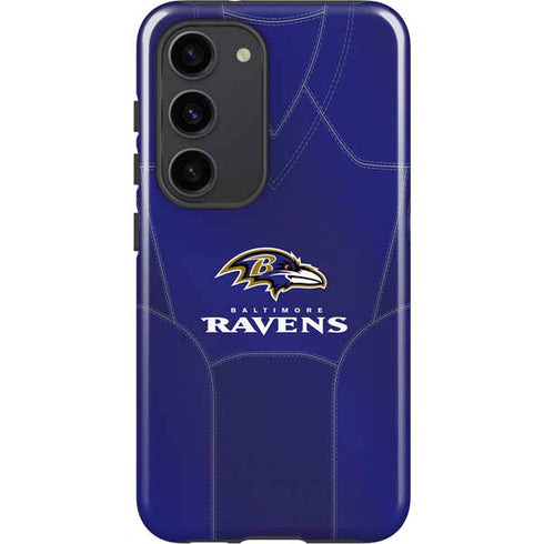NFL Baltimore Ravens Team Jersey Galaxy S23 Pro Case