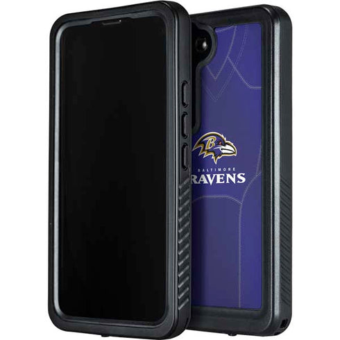 NFL Baltimore Ravens Team Jersey Galaxy S23 Waterproof Case