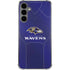 NFL Baltimore Ravens Team Jersey Galaxy S24 Plus Clear Case