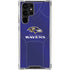 NFL Baltimore Ravens Team Jersey Galaxy S24 Ultra Clear Case