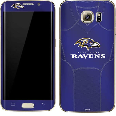 NFL Baltimore Ravens Team Jersey Galaxy S7 Edge Skin