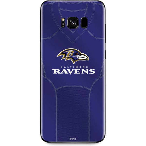 NFL Baltimore Ravens Team Jersey Galaxy S8 Skin