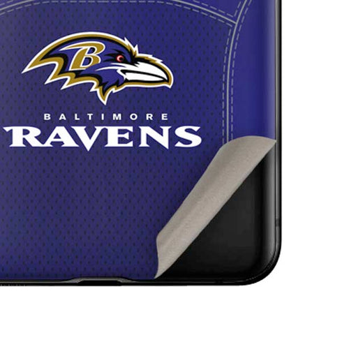 NFL Baltimore Ravens Team Jersey Galaxy Z Flip Skin
