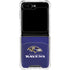 NFL Baltimore Ravens Team Jersey Galaxy Z Flip5 5G Clear Case