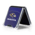 NFL Baltimore Ravens Team Jersey Galaxy Z Flip5 5G Clear Case