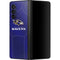NFL Baltimore Ravens Team Jersey Galaxy Z Fold3 5G Skin