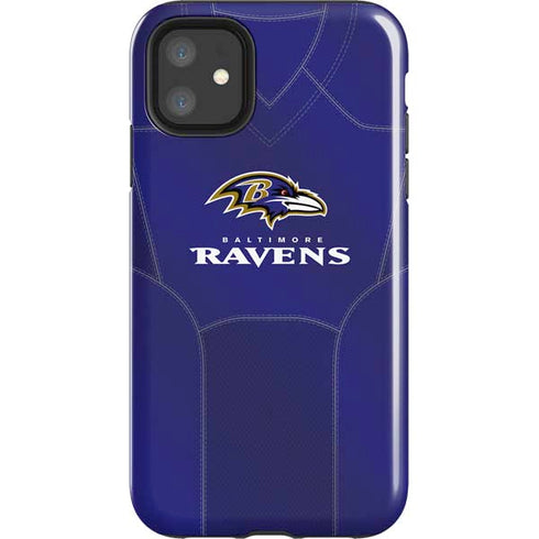NFL Baltimore Ravens Team Jersey iPhone 11 Impact Case