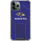 NFL Baltimore Ravens Team Jersey iPhone 11 Pro Max Clear Case