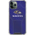 NFL Baltimore Ravens Team Jersey iPhone 11 Pro Max Clear Case